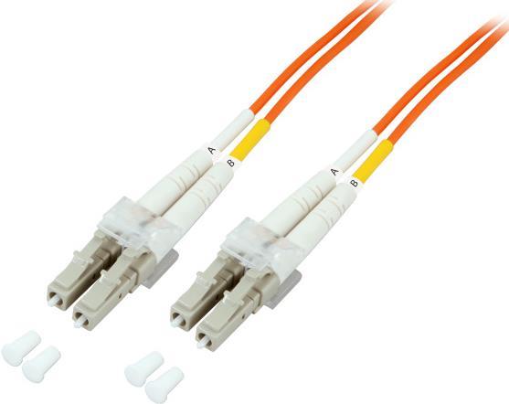 Duplex Jumper LC-LC 50/125µ, OM2, LSZH, orange, 2.0mm, 25m Hersteller: EFB-Elektronik (O0310.25)