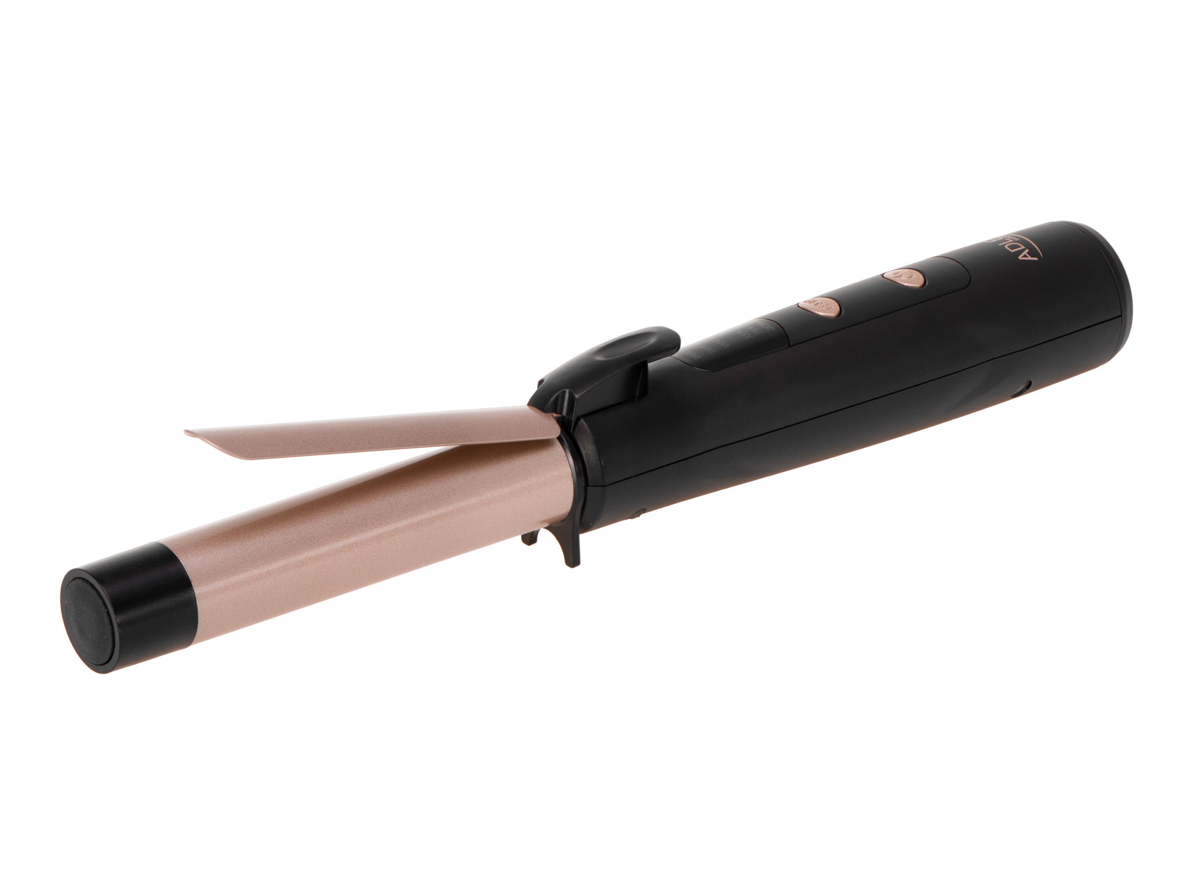 Adler AD 2120 Kabelloser USB-Lockenstab Schwarz, Rosa