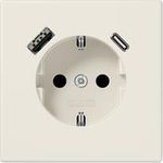 Jung SCHUKO Steckdose mit USB Typ AC LS1520-15CA (LS1520-15CA)