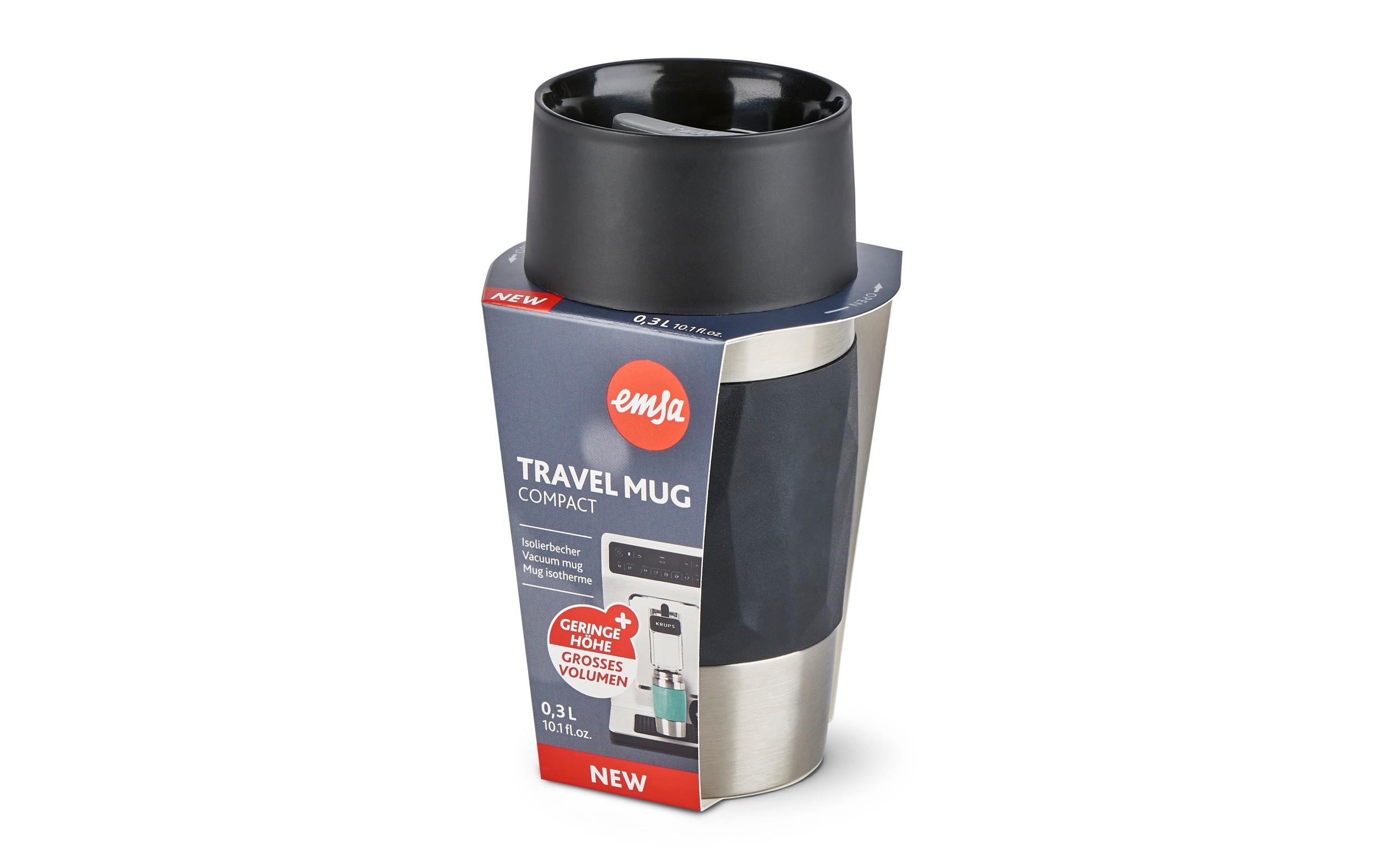 EMSA Travel Mug Compact 300 ml Schwarz