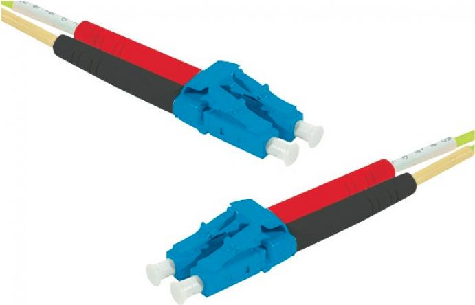 exertis Connect LWL Patchkabel HD, 9/125 µm, OS2-Faser, LC Duplex Stecker/Stecker, gelb, 15,0 m UPC UPC-Schliff - Standard: IEC 61754 / 61755 ? ISO 11801- Einfügedämpfung: = 50 dB- HD (High Density) = hohe Packungsdichte- Durchmesser: 2 mm- (392847)