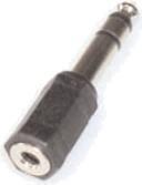 e+p GS 33 6.35mm Stereo (M) 3.5mm Stereo (F) Schwarz Kabelschnittstellen-/adapter (GS 33)