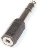 e+p GS 33 6.35mm Stereo (M) 3.5mm Stereo (F) Schwarz Kabelschnittstellen-/adapter (GS 33)