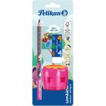 Pelikan Schreiblernbleistift Set Combino BS,Rad.,Ansp.,pink (821612)