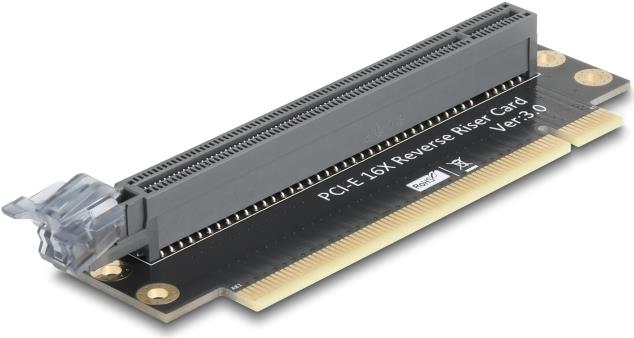 Delock Riser Karte PCI Express 3.0 x16 Stecker zu Slot 90° rechts gewinkelt - Slothöhe (81291)