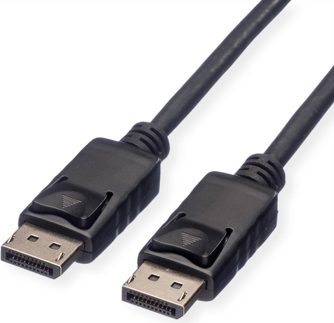 ROLINE GREEN DisplayPort Kabel, DP ST - ST, schwarz, 5 m (11.44.5764)