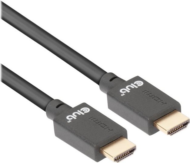 Club 3D CAC-1375 Ultra High Speed HDMI 2.1 Kabel 5 m 48 Gbit/s Schwarz