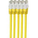 shiverpeaks BS75711-H0.5Y-SET5 Netzwerkkabel Gelb 0,5 m Cat6 S/FTP (S-STP) (BS75711-H0.5Y-SET5)