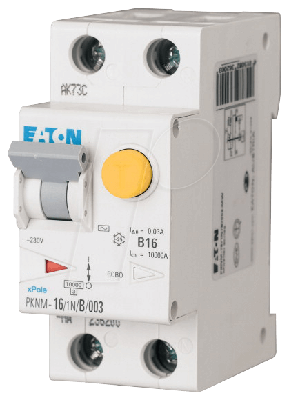Eaton PKNM-10/1N/C/003-A-MW Stromunterbrecher Miniatur-Leistungsschalter 2 (236082)