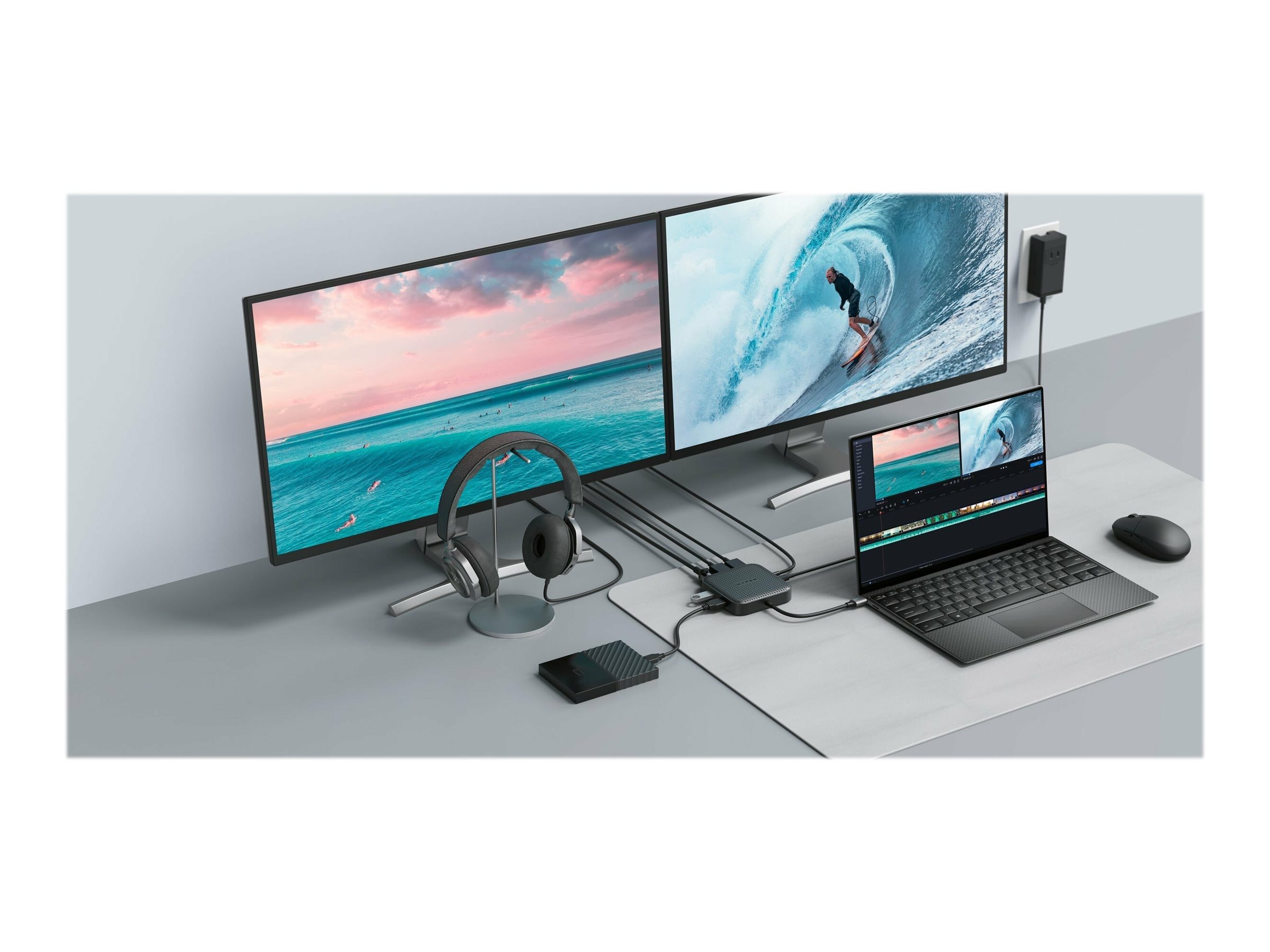 Targus HyperDrive Mobile Dock USB4 Schwarz
