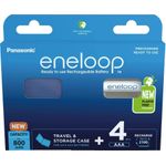 eneloop 4XAAAB eneloop NiMh Akku AA Micro 800 mAh 4er-Pack+ (BK-4MCDEC4BE)