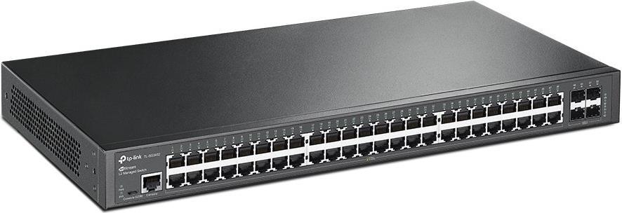 TP-Link SG3400 JetStream Rackmount Gigabit Managed Switch, 48x RJ-45, 4x SFP (TL-SG3452)