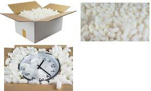 RAADHUIS Füllmaterial Eco Flo Chips, im Karton, 20 Liter Bio-Polsterchips, hergestellt aus Maisstärke, - 1 Stück (RD-352005)