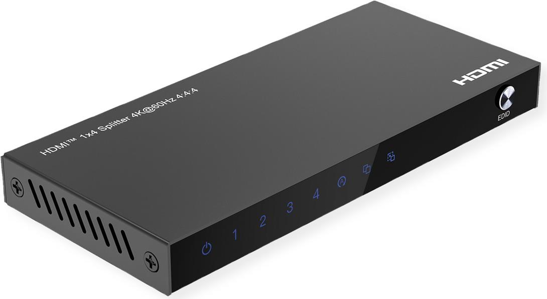 VALUE HDMI-Splitter 4K60Hz 4fach (14.99.3584)