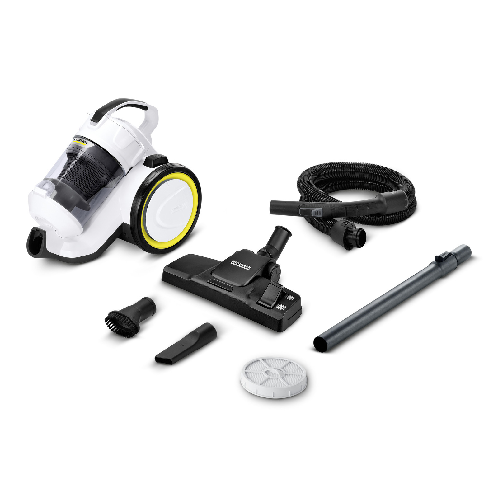 Kärcher VC 3 Bodenstaubsauger 700 W 0,9 l Beutellos HEPA H13 Gelb