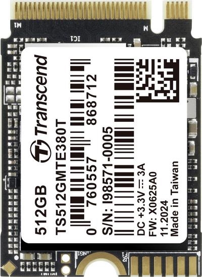 Transcend 1 TB Interne M.2 PCIe NVMe SSD TS1TMTE380T (TS1TMTE380T)