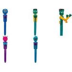 WEDO Monster-Kugelschreiber "Lucky Punch", farbig sortiert mit mechanischer Boxfunktion, Kugelschreibermine in blau, - 1 Stück (252 2399)