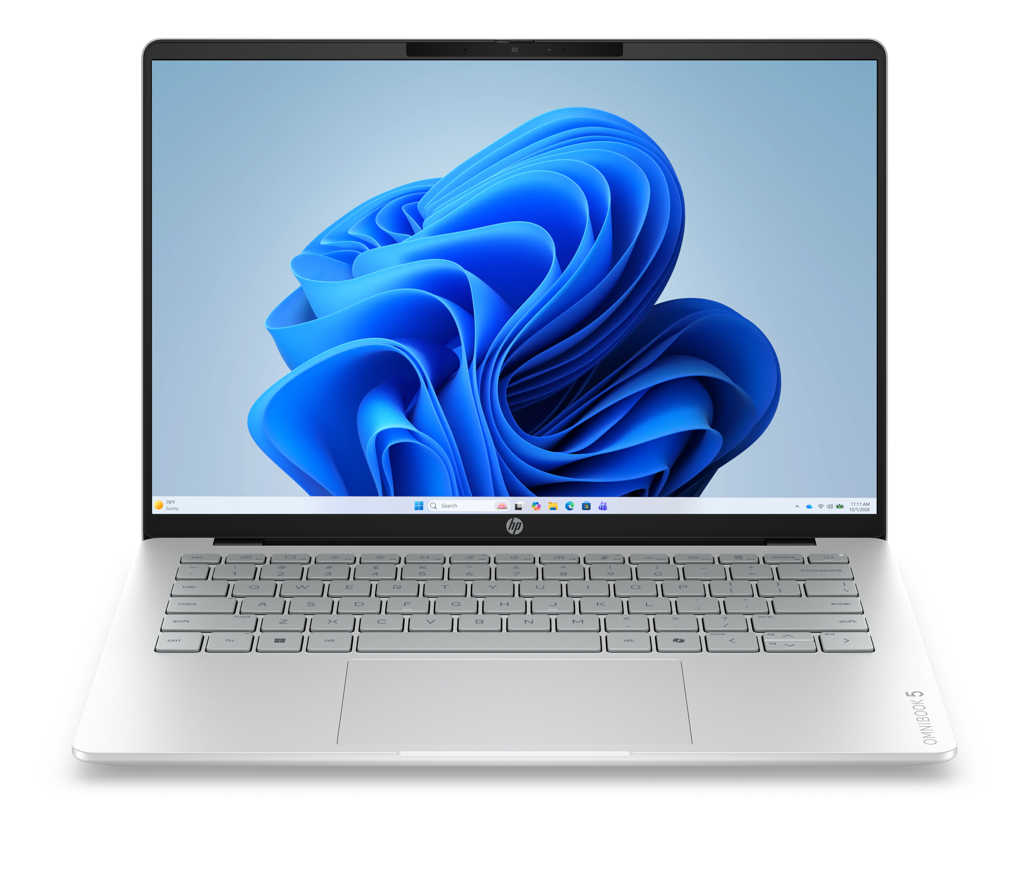 HP OmniBook 5 14-hk0171ng 14" Intel Core 7 150U 16 GB RAM 512 GB SSD Silber