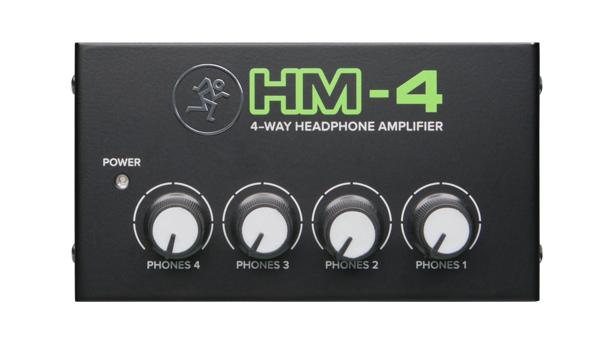 Mackie HM-4 Kopfhörerverstärker 4-Kanal 6.3 mm Schwarz