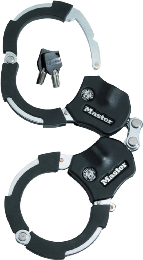 MASTER LOCK Street Cuff Slot Schwarz - Silber 360 mm Ringschloss (37686)