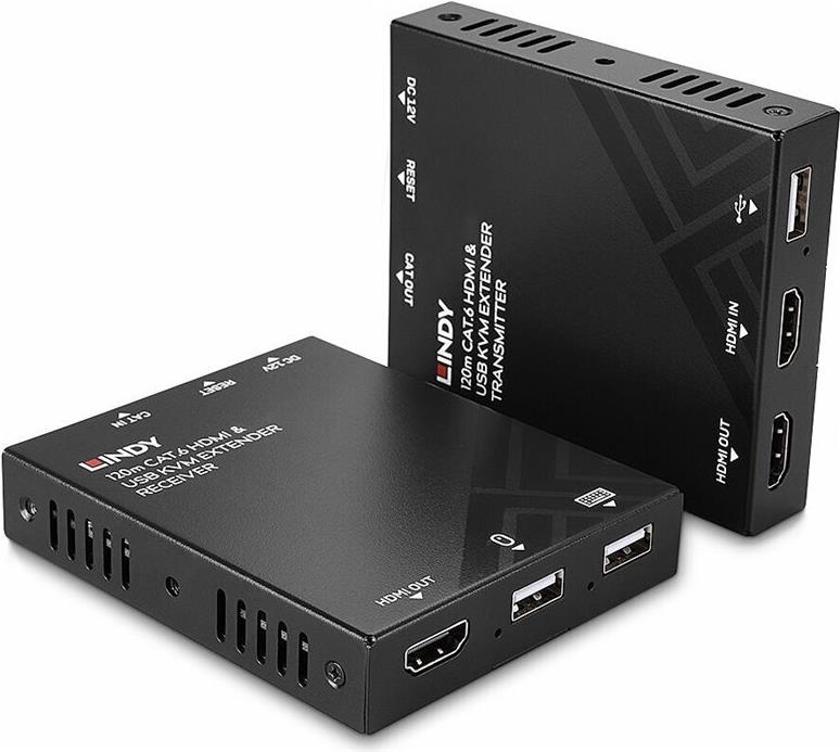 LINDY Video/Audio/USB-Verlängerungskabel HDMI 39381