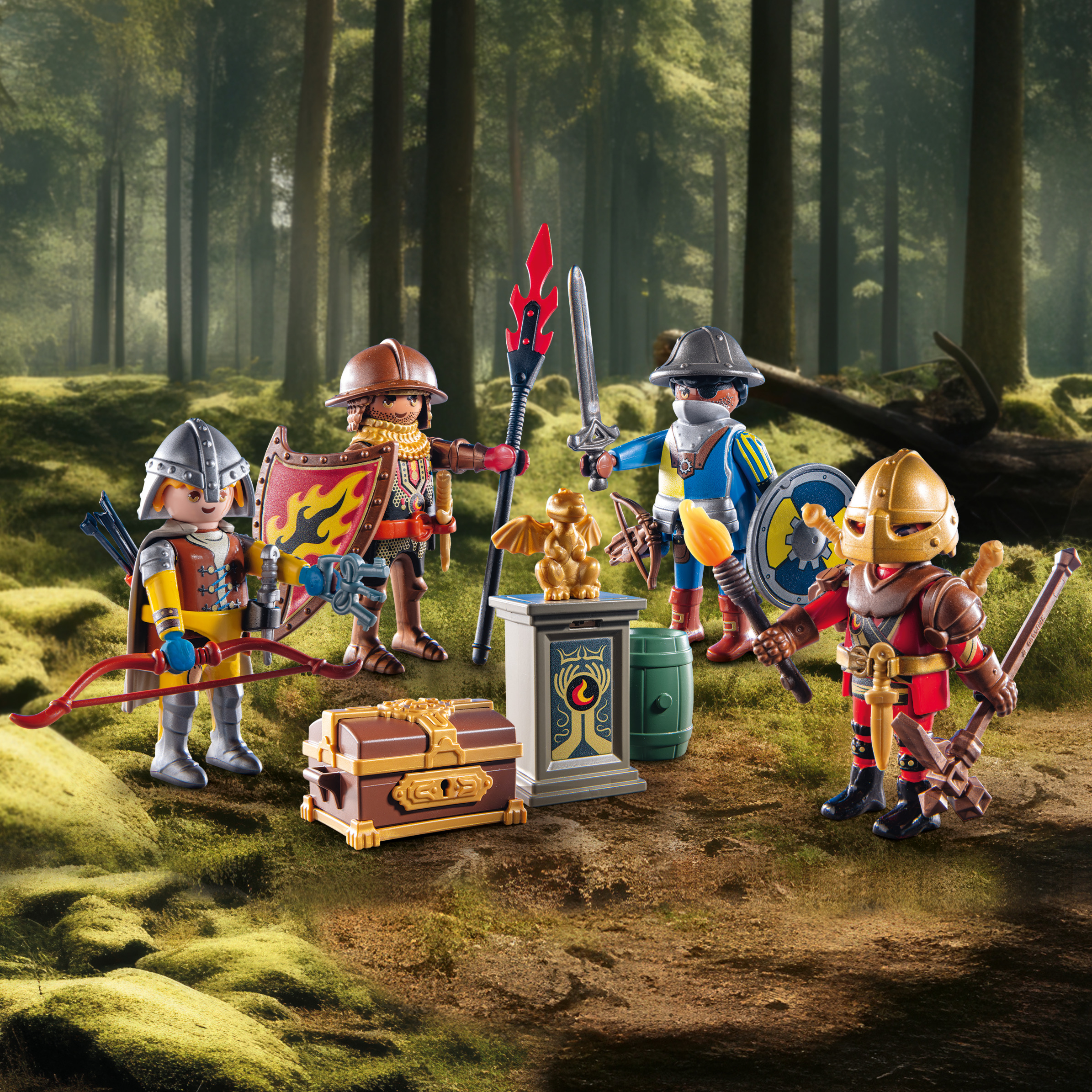 Playmobil Novelmore My Figures Ritter von Novelmore Spielzeug-Set 45 Teile Mehrfarbig