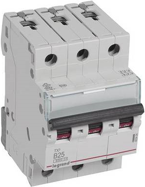 LEGRAND 403404 TX3 LS B25A 3p 6kA 3M