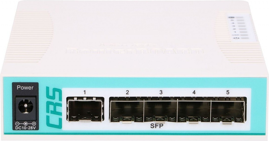 MikroTik CRS106-1C-5S L5 5xSFP 1G, 1xGigabit LAN PoE / SFP combo, Desktop case (MT CRS106-1C-5S)