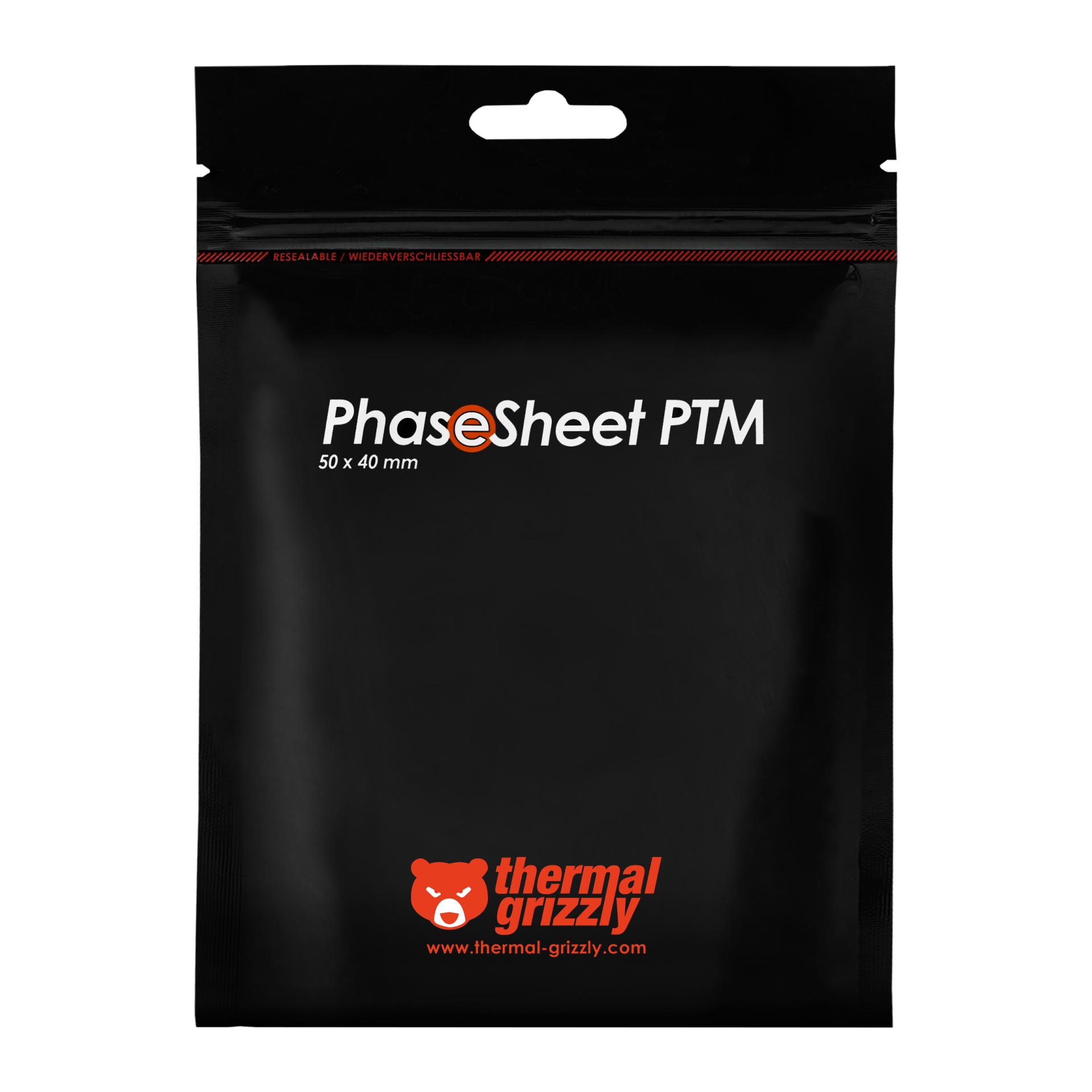 Thermal Grizzly PhaseSheet PTM 50x40 mm Grau