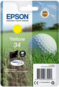 EPSON Tinte gelb 4.2ml (C13T34644020)