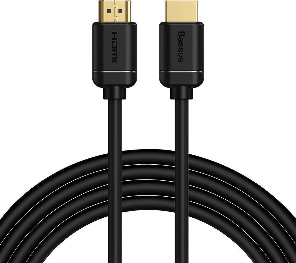 Baseus 2x HDMI 2.0 4K 60Hz Kabel 3D HDR 18Gbps 3m - Juodas (CAKGQ-C01)