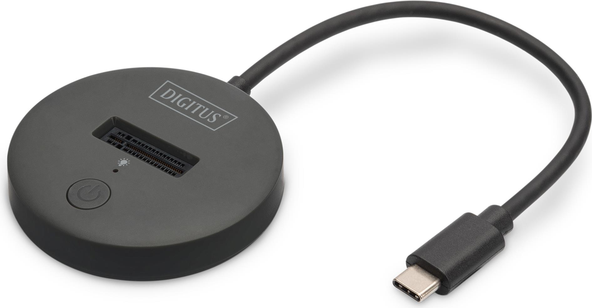 DIGITUS DockingStation USB-C für M.2 NVMe/SATA SSD