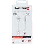 Swissten 73501301. Kabellänge: 0,15 m, Anschluss 1: USB C, Produktfarbe: Weiß (73501212)