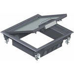 OBO Bettermann Geräteeinsatz GES4U 30706F6 graphitschwarz (7405200)