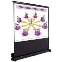 magnetoplan Leinwand Mobil Professional (B)2.000 x (H)2.000 mattweiße Oberfläche, rückseitige Scherengelenke, robuster (6601316)