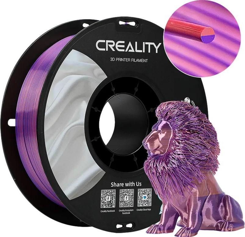Creality SILK PINK PURPLE 1.75mm 1kg - CREALITY CR 3D FILAMENT (3301120013)