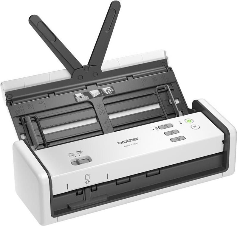 Brother ADS-1300 Dokumentenscanner Dual CIS Duplex A4 600 dpi 30 Seiten/Min. Schwarz, Weiß
