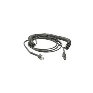 Zebra USB-Kabel, 4,5m, gedreht USB-Kabel (Typ A): 4,5m, gedreht, Kabelcode U09 (CBA-U09-C15ZAR)