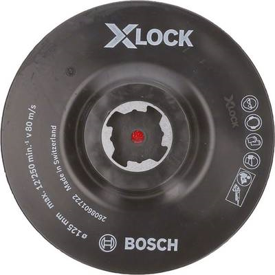 Bosch Accessories X-LOCK Stützteller, mit Klettverschluss 125 mm 2608601722