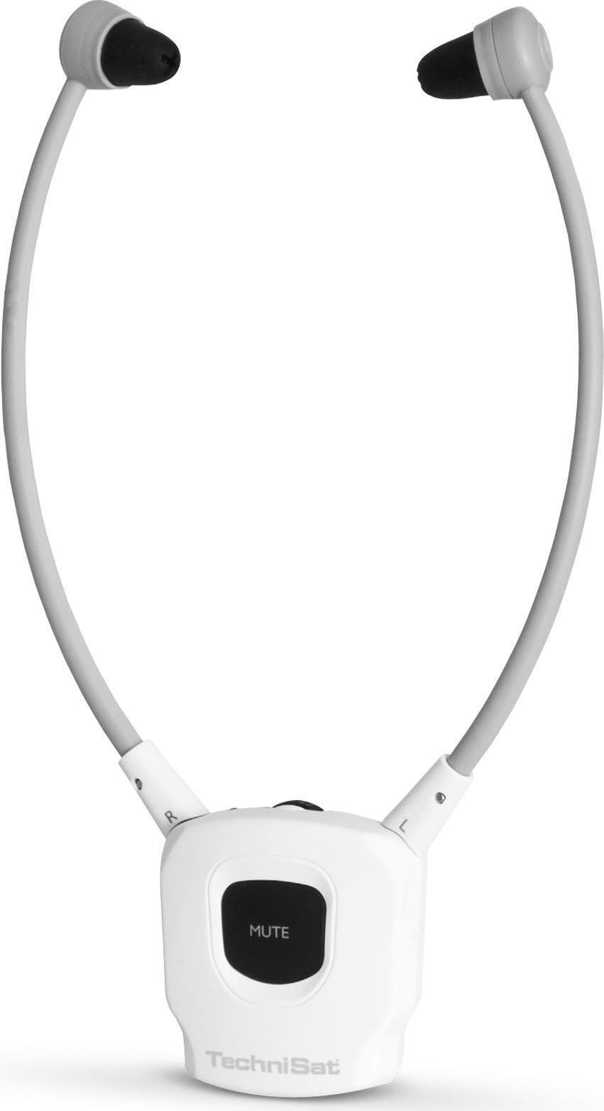 TechniSat Stereoman ISI Kopfhörer mit Akku einzeln weiß (V2) (1003/9128)