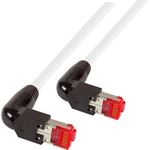 EFB-Elektronik RJ45 Patchkabel Cat.6A S/FTP LSZH Draka UC900 TM21 2x90° weiß 7,5m Hersteller: EFB Elektronik (K4137WS.7,5)