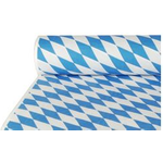 PAPSTAR Damast-Tischtuch "Bayrisch Blau" (B)1,0 x (L)50 m Papier-Tischtuch mit Damast-Prägung, Stärke: 45 g/qm - 1 Stück (88162)