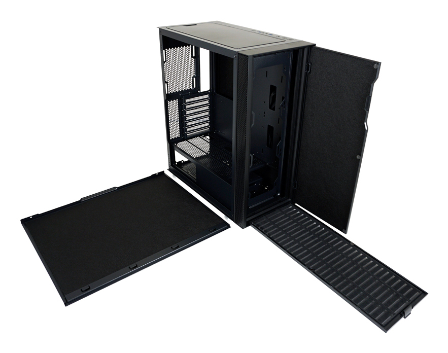 LC-Power 8000B Midi-Tower ATX Gehäuse Schwarz