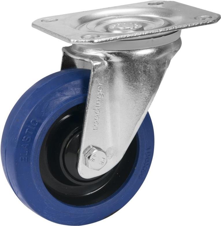 ROADINGER Lenkrolle RD-100 100mm blau (3000400D)