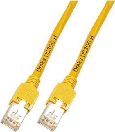 EFB-Elektronik RJ45 Patchkabel Cat.5e F/UTP LSZH Draka UC300 TM11 gelb 7,5m Hersteller: EFB Elektronik (K8075.7,5)