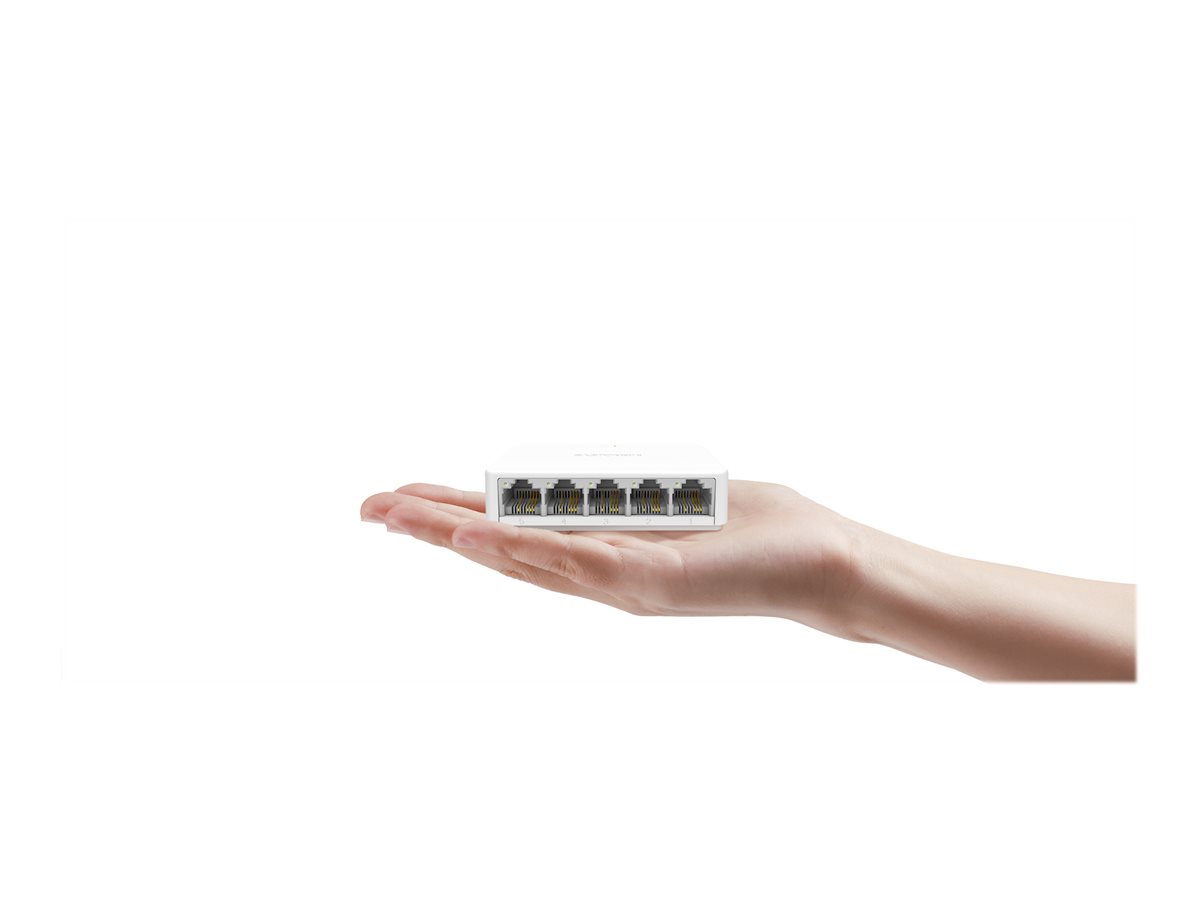 Mercusys MS105 Fast Ethernet Switch 5 Ports Weiß