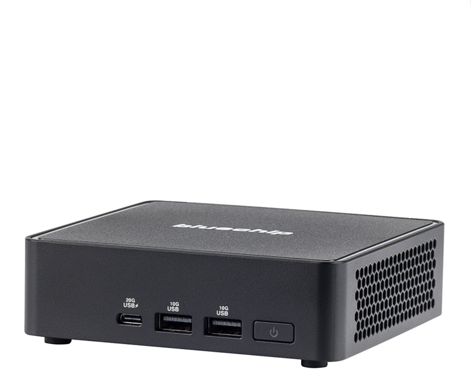 bluechip BUSINESSline M1570 Mini-PC Intel Core 7 240H 16 GB RAM 500 GB SSD Windows 11 Pro Schwarz