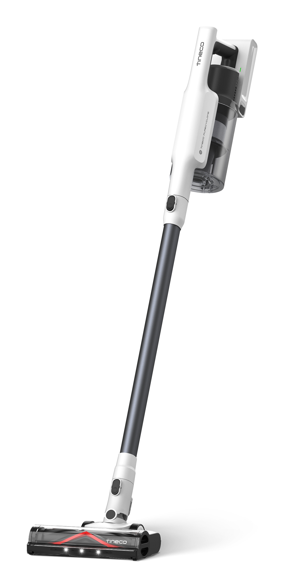 Tineco A30S Plus Akku-Stabstaubsauger 2-in-1 160 W 60 min HEPA Beutellos Schwarz, Grau, Weiß