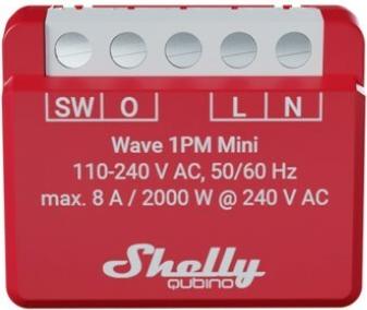 Shelly · Unterputz·""Wave 1PM Mini""· Relais· max. A· 1 Kanal· Z-Wave (Shelly_W_1PM_Mini)