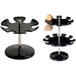 MAUL Runder Stempelträger 18-fach, 2 Etagen, schwarz Höhe: 190 mm, Durchmesser: 140 mm (51018-90)